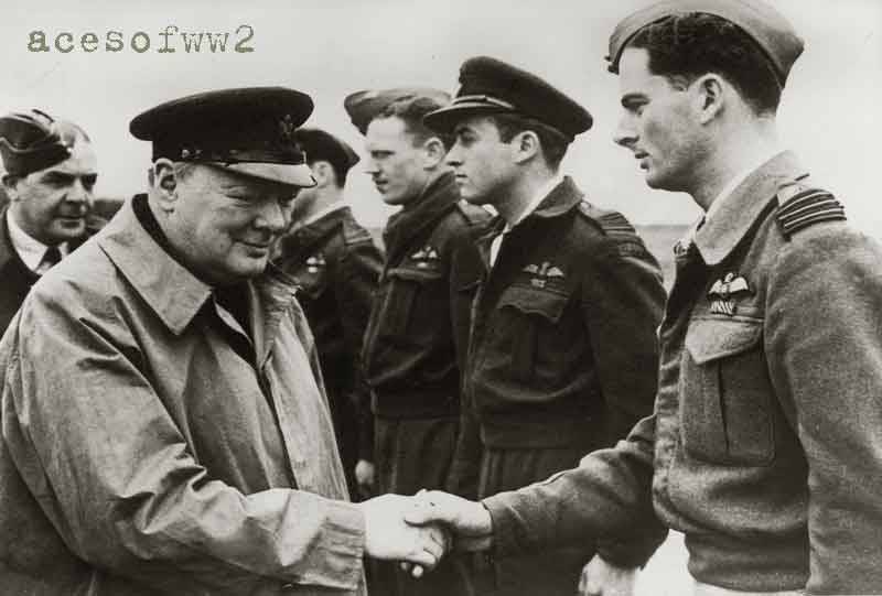Churchill meets the troops