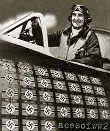 Gabreski showing 33 destroyed on his plane