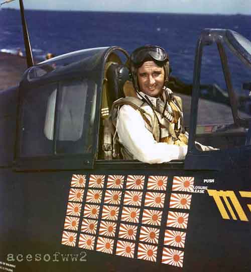 McCampbell with 30 kill markings
