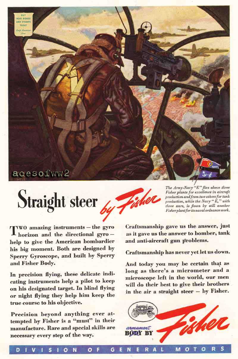 "Straight Steer by Fisher"