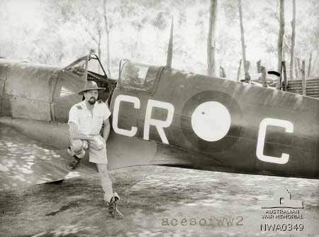 Caldwell and his Spitfire