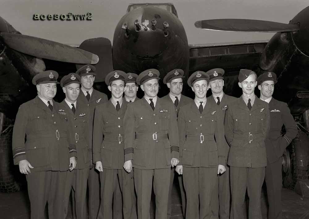 418 Squadron members