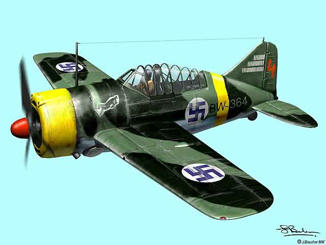 Hasse Wind's Brewster B-239  by JJ Boucher