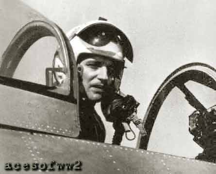 Hartman in an F-86 Sabre