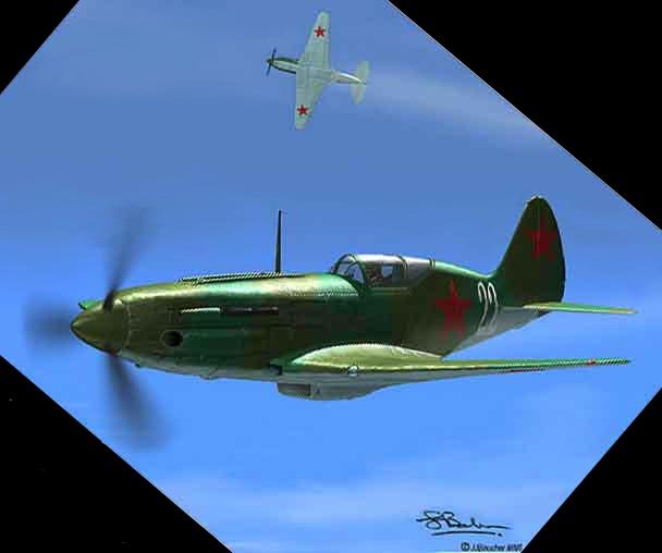 Mikoyan-Gurevich  (MIG 3)   by JJ  Boucher