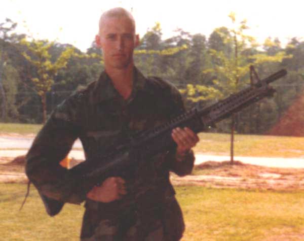 Me with an M-60